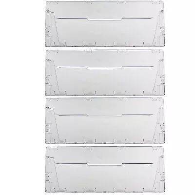 £44.15 • Buy Plastic Drawer Cover Flap Front For Indesit CA55 CAA55 Fridge Freezer X 4