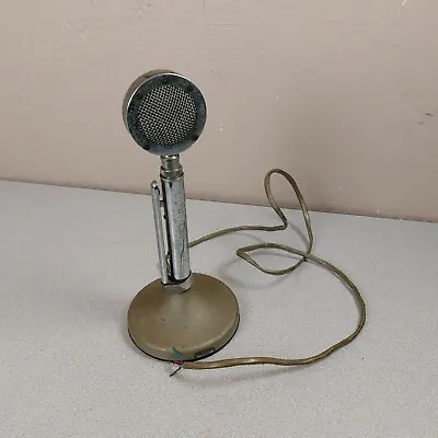 Vintage AstAtic Lollipop D-104 Microphone W UG8 Stand Base Untested READ • $63.99