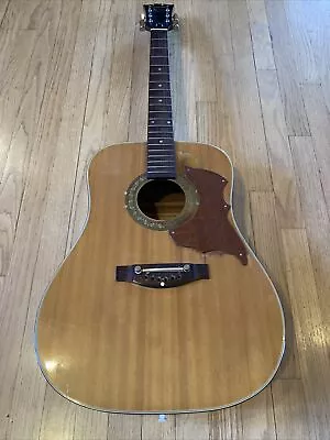 Vintage Conrad Japan Acoustic Guitar Spruce Top? W/ Gibson Style Headstock TLC • $120