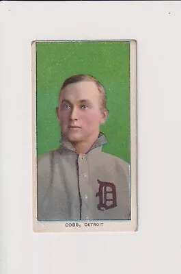 1909 T206 Tobacco Baseball Ty Cobb Green Portrait Piedmont • $9589.99
