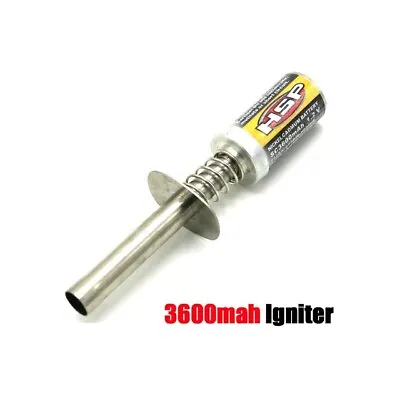 RC Nitro 1.2 V 3600 Mah Rechargeable Glow Plug Starter Igniter (UK) • £10.99