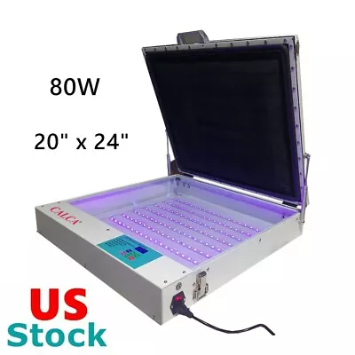 Tabletop Precise 20in X 24in 80W Vacuum LED UV Exposure Unit Screen Printing • $591.50