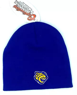 Southern University Jaguars Adult Emb. Logo Knit Beanie Hat Osfm Free Ship • $9.03