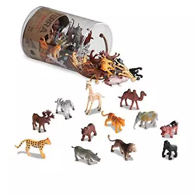 Terra By Battat – 60 Pcs Wild Creatures Tube – Realistic Mini Animal Figurine... • $14.65