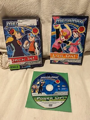 Megaman NT Warrior Anime DVD Volumes 1 2 & 3! 3 Is Disc Only • $39.98