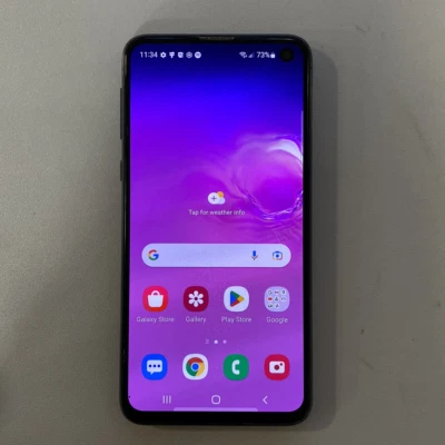 $71 • Buy Samsung Galaxy S10e - 128GB - Black (Unlocked) (Read Description) CB1137