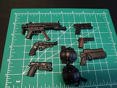 LOT 12  Gi Joe Action Figure Weapons Rifles Guns Armor 21st Century Mixed • $6.99