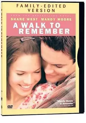 A Walk To Remember - DVD - VERY GOOD • $7.29