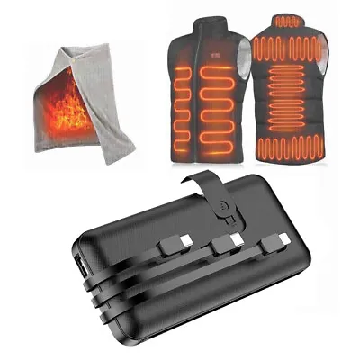Power Bank For Electric Heated Vest Jacket Body Warmer Usb 5v 2a Battery Pack Uk • £9.99