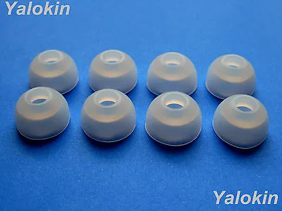 NEW 8pcs (CL) Large Replacement Adapter Earbuds Ear-Tips For Motorola S10 S10HD • $12.99