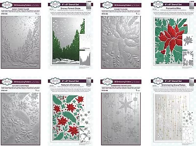 Creative Expressions - 3D Embossing Folder  5  X 7  Or Stencil Set 6  X 8  • £7.50