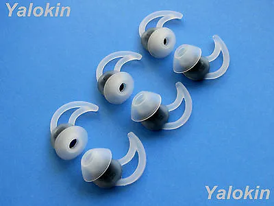 NEW 6 Pcs: 3 Pairs Large Stabilizer Earbuds Tips For QuietComfort 20 And QC20i • $33.65