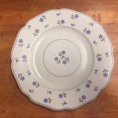 H & C CORONADO Cornflowers 9 5/8  Dinner Plate  Made In Bohemia Czechoslovakia   • $9.99