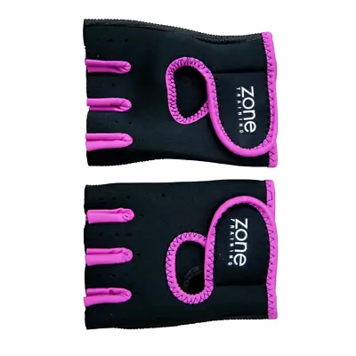 £3.99 • Buy Zone Training Ladies Fitness Gloves Half Fingers Palm Support