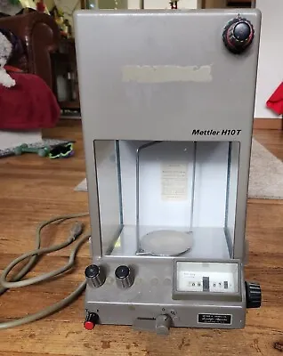 VINTAGE METTLER INSTRUMENT Corp. H 10 T  LAB ANALYTICAL SCALE  • $169.69