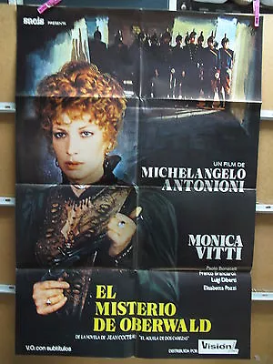 A2690  El Misterio De Oberwald Michelangelo Antonioni • $20
