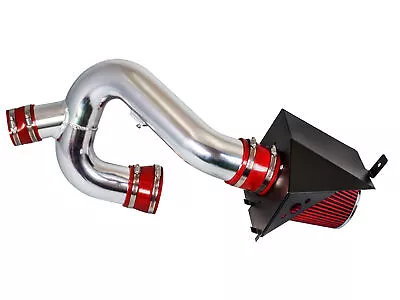 3.5  RED Heat Shield Cold Air Intake + Filter For 12-14 F150 3.5L V6 Ecoboost • $118.89