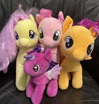 £13.50 • Buy Lot Of  Four Plush My Little Pony Mlp Cuddly Toys
