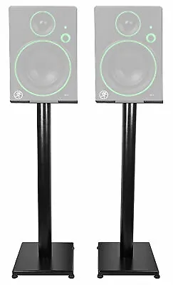 £68.63 • Buy Rockville 29 Black Steel Studio Monitor Speaker Stands For Mackie CR4BT Monitors