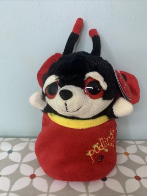 £5.36 • Buy Keel Toys Podlings Ladybird 18cm SF8731 Soft Plush Toy With Keel Tags 2014