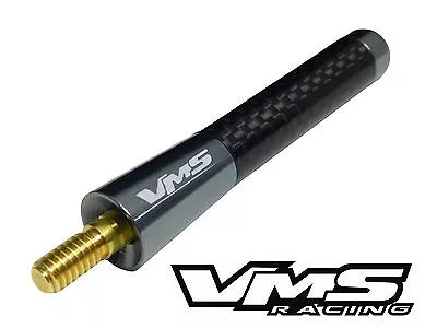 Gunmetal Carbon Fiber Short Screw In Antenna 3  For 07-15 Mini Cooper • $14.95