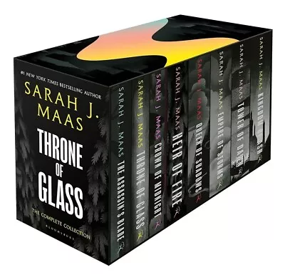 Throne Of Glass By Sarah J. Maas..8 Book Box Set || Free Shipping. || • $95