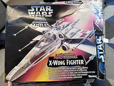 Star Wars Electronic X Wing Star Fighter Fighter - Boxed • £40