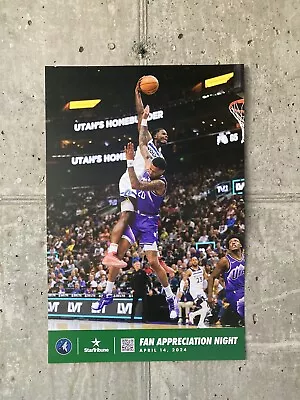 Minnesota Timberwolves Anthony Edwards Fan Appreciation Poster 4/14/24 • $20