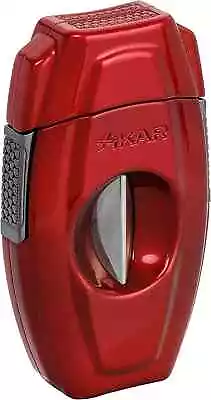 $44.99 • Buy Xikar VX2 V-Cut Cigar Cutter, Spring-Loaded, Daytona Red, Lifetime Warranty