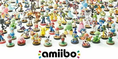 Nintendo Amiibo Figures Animal Crossing Mario Splatoon Rare *Drop Down Box* • $20