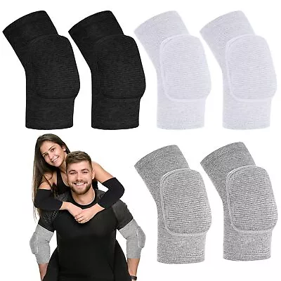 3 Pairs Elbow Pads Elbow Protector Volleyball Sponge Support Breathable Compr... • $25.08