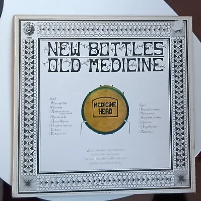 LP Medicine Head - New Bottles Old Medicine.  UK Dandelion 1970 • £34.99