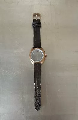 Michele Watch Rose Gold Tone Bezel Silver / Grey Dial Hybrid Smartwatch • $69