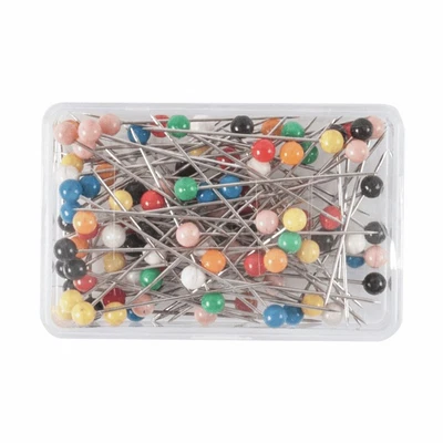 £3.10 • Buy Milward Plastic Headed Pins (steel) In Reusable Storage Box. 33 Mm X .65 Mm