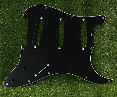 Standard Pickguard For 62 Strat For USA Mex Fender - Black 3 Ply • $21.45