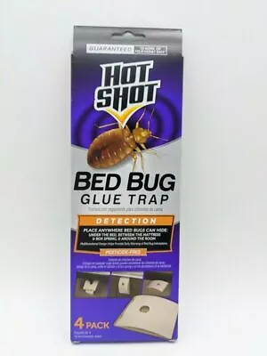 Hot Shot Bed Bug Glue Traps 1 Box Total Of 4 Traps Brand New • $2.50