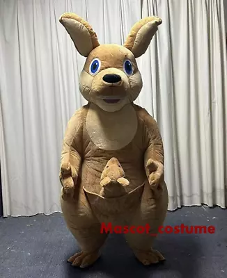 Inflatable Kangaroo Mascot Costume Suit Animal Character Halloween Toy Adult • $548.90