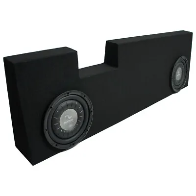 2001-2014 Ford F250 F350 Super Crew Truck Harmony F124 Dual 12 Sub Box Enclosure • $295.99