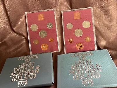Royal Mint Proof Coin Set 1979x 2 • £10