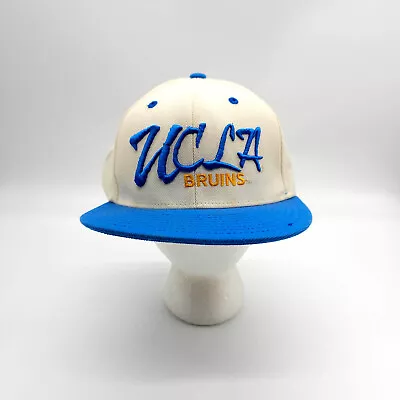 UCLA Bruins Embroidered White Snapback Hat Los Angeles California College • $17