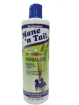 Mane 'n Tail Herbal Gro Shampoo 355ml - Nourish And Strengthen Your Hair Natural • £7.99