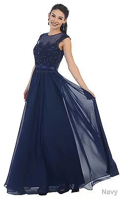 NEW BRIDESMAIDS EVENING FORMAL PROM FLOWY DRESS MODERN MOTHER Of THE BRIDE GOWNS • $99.99