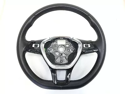 2015-2021 Volkswagen Golf Mk7 Steering Wheel Black Oem • $49.99