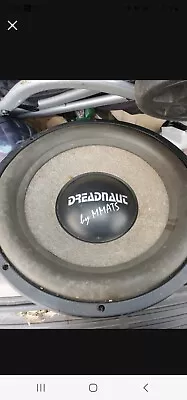 2 Mmats Pro Audio 15  Inch Dreadnaut Competition Subwoofers 1000watts Rms  • $600