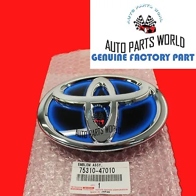 Genuine Toyota Camry Highlander Prius Front Grille Emblem 75310-47010 Hybrid • $28.65