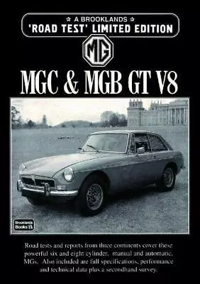 Mgc & Mgb Gt V8 Road Test Limited Edition Book • $185