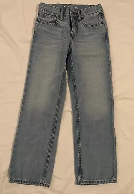 Girls Old Navy Jeans Loose 10 Light Wash Straight Leg • $5