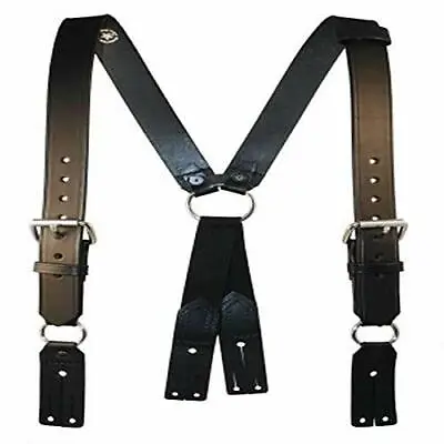 $87.53 • Buy Boston Leather Fireman's Suspender, 1-1/2  - XL - W/Loop Attachment