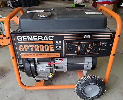 GENERAC GP7000E Portable Generator GP SERIES Commercial/Residential 5626-0 • $675