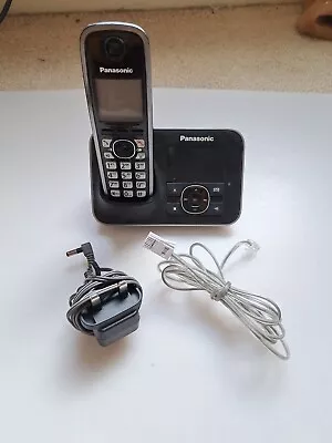 Panasonic Phone Cordless Landline Telephone With Answer Machine KX-TG6521E • £19.99